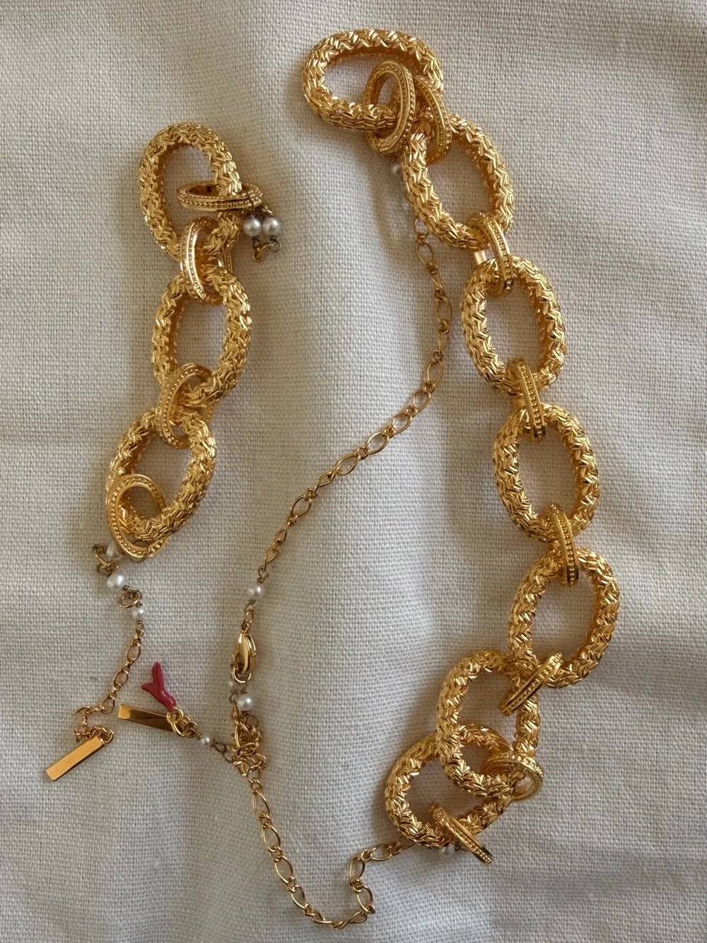 NWT. Les Néréides Bracelet + Necklace Set (2 Pieces)